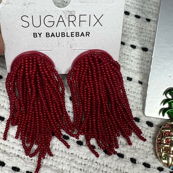 BaubleBar Sugarfix Earring Lot, 3 pairs, NWT - Picture 2 of 5